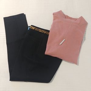 Banana Republic Black Trouser